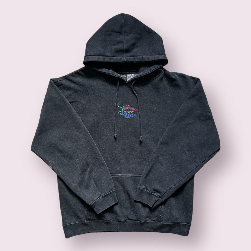 Y2K Lake Tahoe Pullover Hoodie - Black